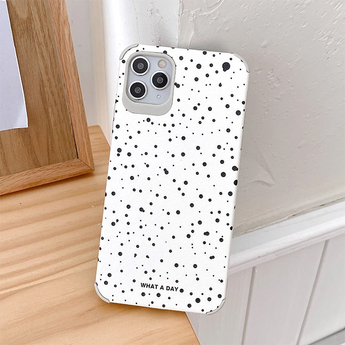 VILZSTUDIOS Polka dots design iPhone case by VILZSTUDIOS
