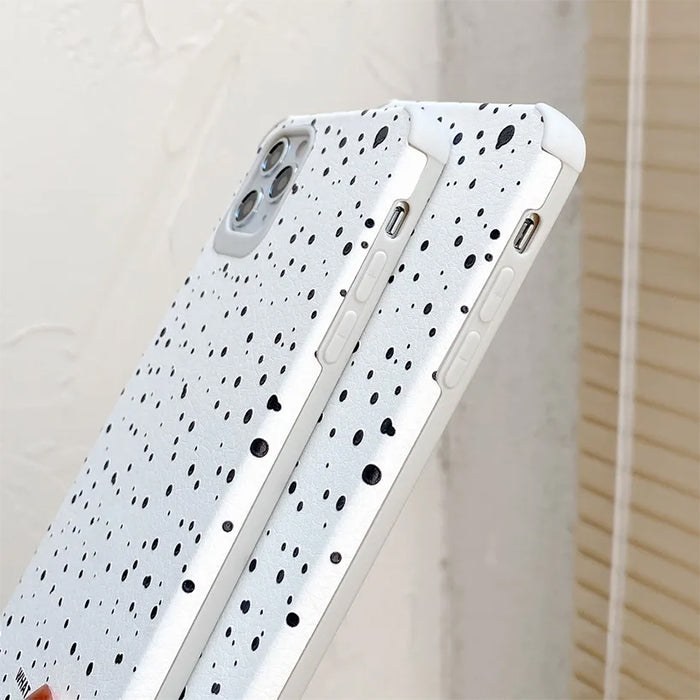 VILZSTUDIOS Polka dots design iPhone case by VILZSTUDIOS