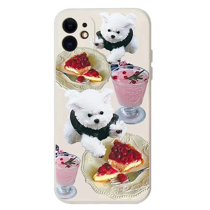 VILZSTUDIOS Charming puppy design iPhone case