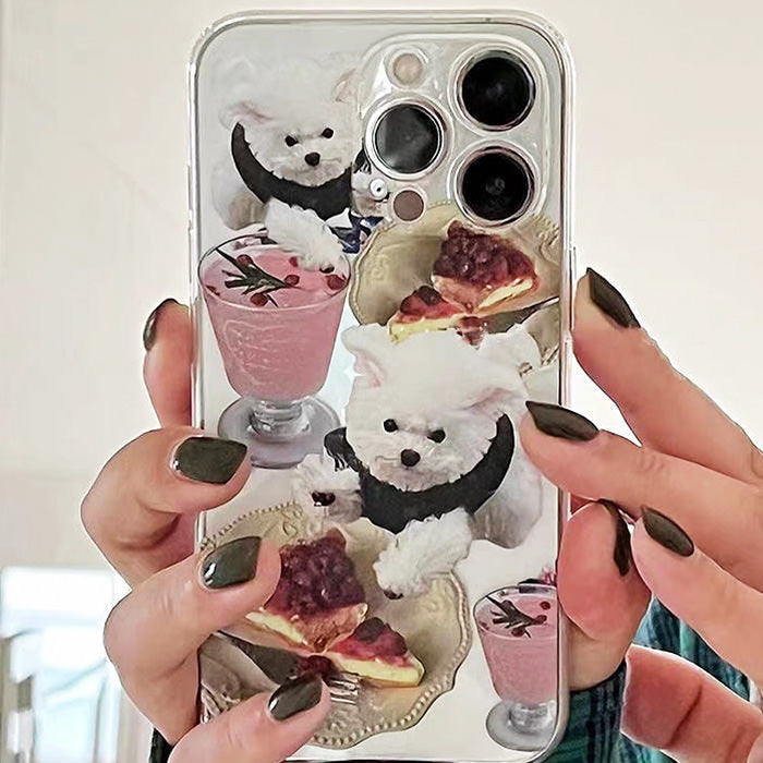 VILZSTUDIOS Charming puppy design iPhone case