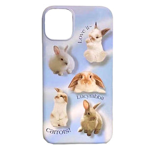 VILZSTUDIOS Adorable rabbit-themed phone case