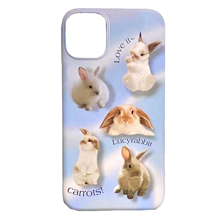 VILZSTUDIOS Adorable rabbit-themed phone case