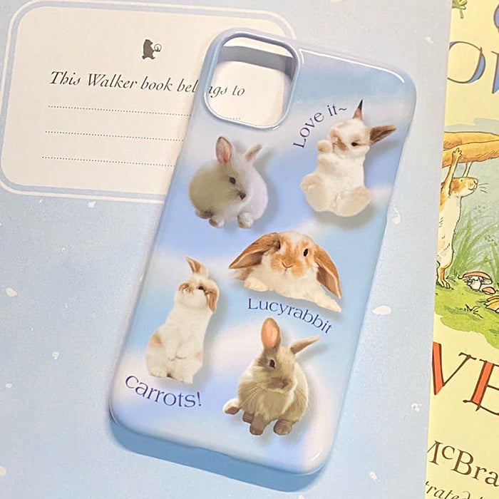 VILZSTUDIOS Adorable rabbit-themed phone case