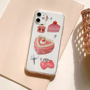 VILZSTUDIOS Stylish iPhone case with heart cake design