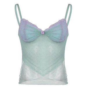 VILZSTUDIOS Stylish baby blue tank top for streetwear fashion