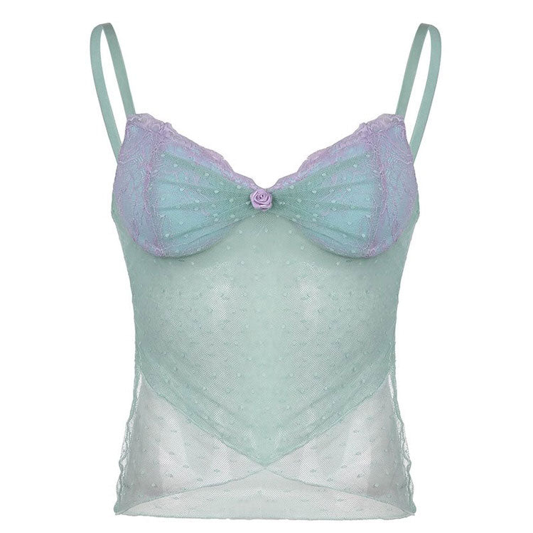 VILZSTUDIOS Stylish baby blue tank top for streetwear fashion
