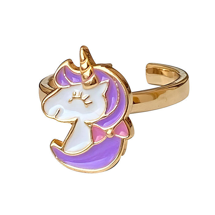 VILZSTUDIOS Aesthetic charm ring with rotating feature