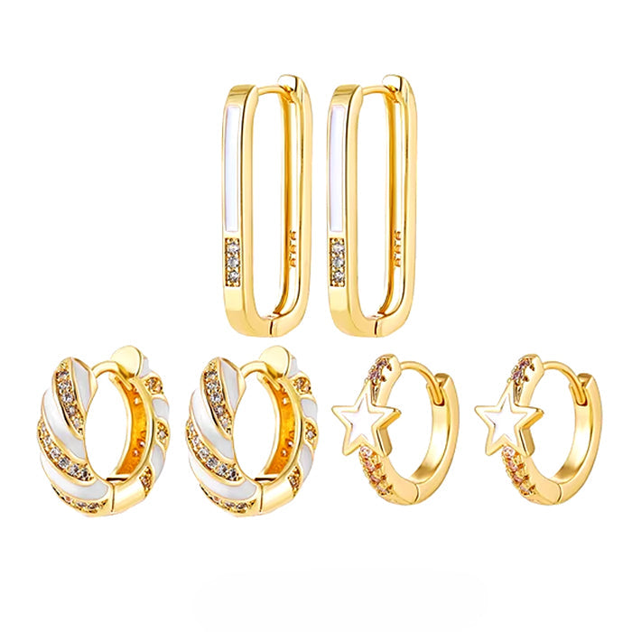 VILZSTUDIOS Earring set featuring three distinct pairs