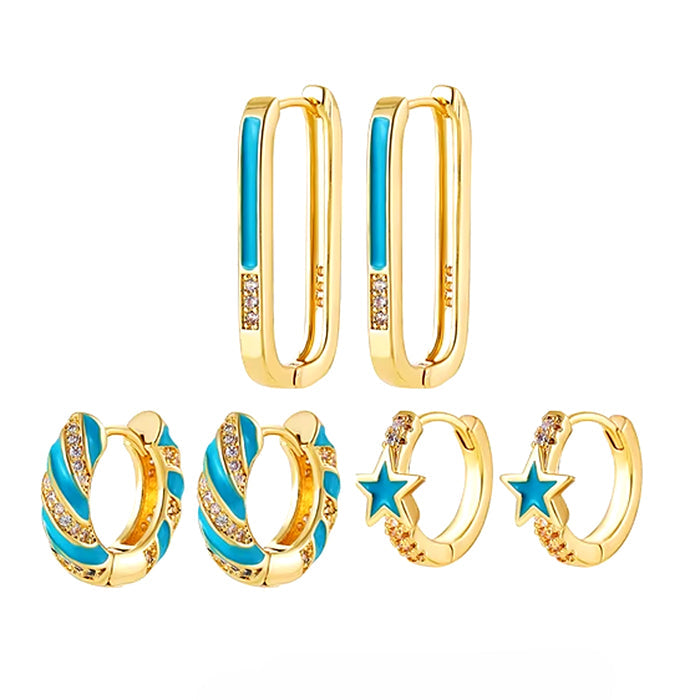VILZSTUDIOS Earring set featuring three distinct pairs