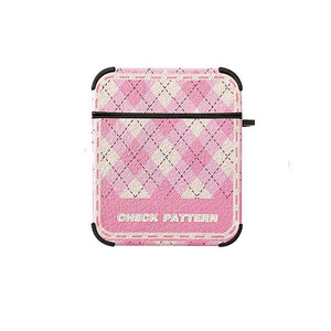 VILZSTUDIOS Checkered design airpods case for stylish protection