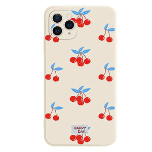 VILZSTUDIOS Cherry patterned iPhone case for stylish protection