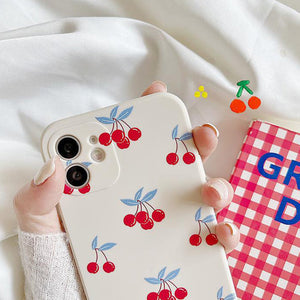 VILZSTUDIOS Cherry patterned iPhone case for stylish protection