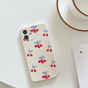 VILZSTUDIOS Cherry patterned iPhone case for stylish protection