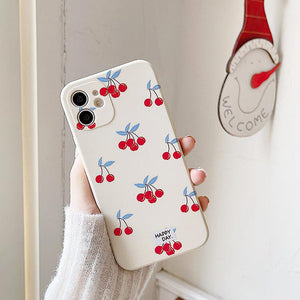 VILZSTUDIOS Cherry patterned iPhone case for stylish protection