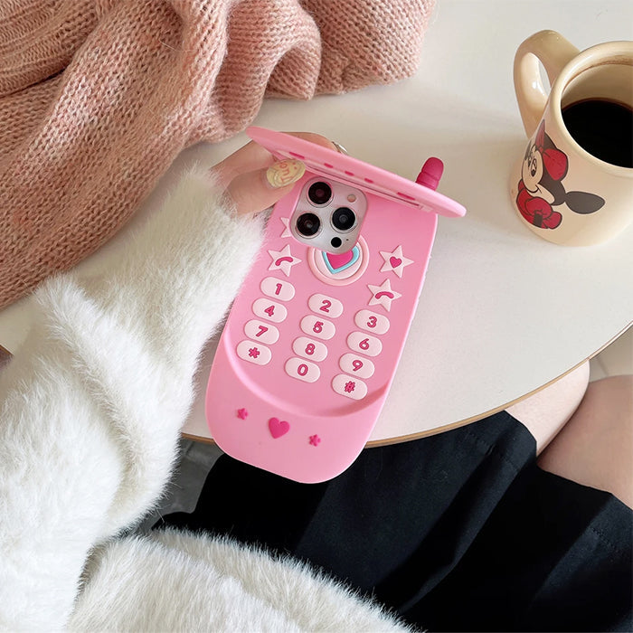 VILZSTUDIOS 3D pink phone case for stylish protection
