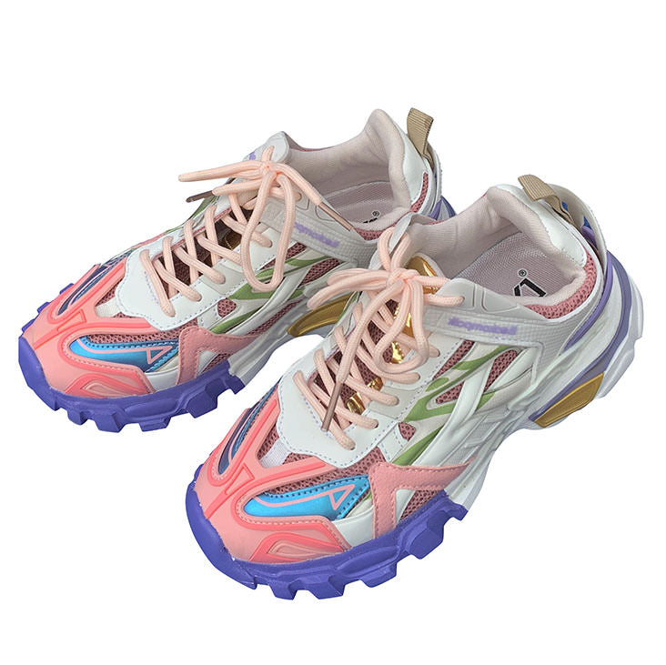 VILZSTUDIOS Stylish pastel sneakers made from vegan leather