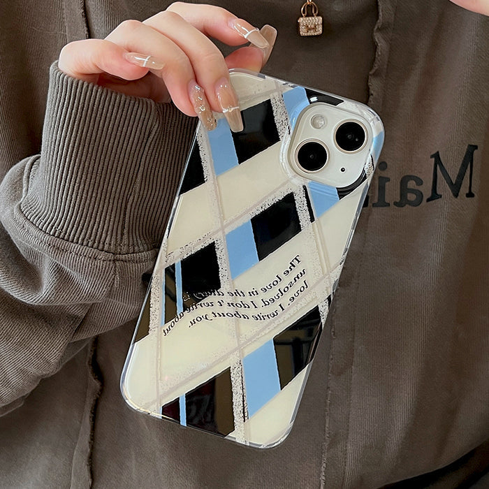 VILZSTUDIOS Stylish Argyle iPhone Case
