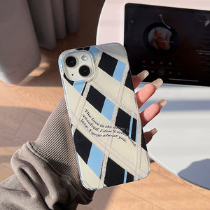 VILZSTUDIOS Stylish Argyle iPhone Case