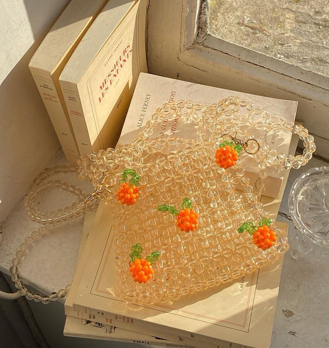 VILZSTUDIOS Stylish beaded handbag for fashion enthusiasts