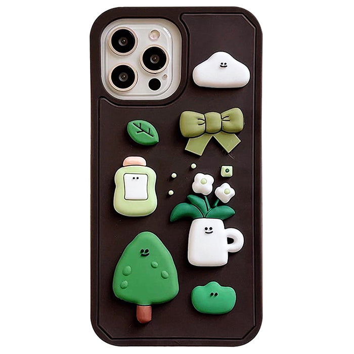 VILZSTUDIOS Stylish iPhone case with plant design