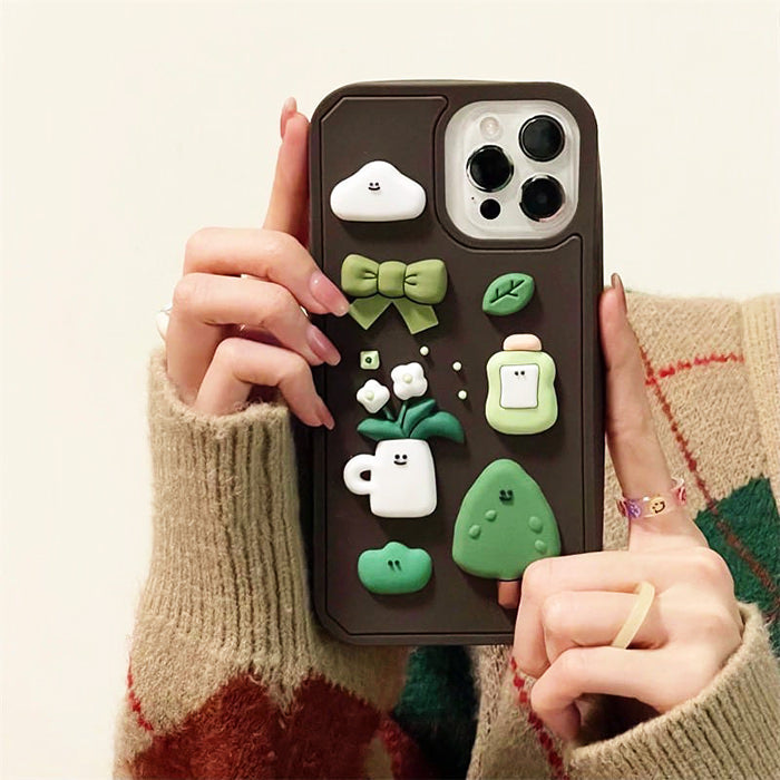 VILZSTUDIOS Stylish iPhone case with plant design