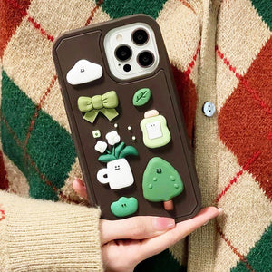 VILZSTUDIOS Stylish iPhone case with plant design
