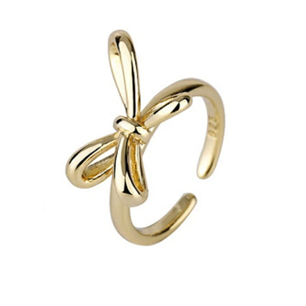 VILZSTUDIOS Adjustable ring with bow design