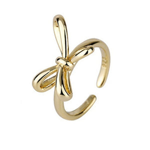 VILZSTUDIOS Adjustable ring with bow design