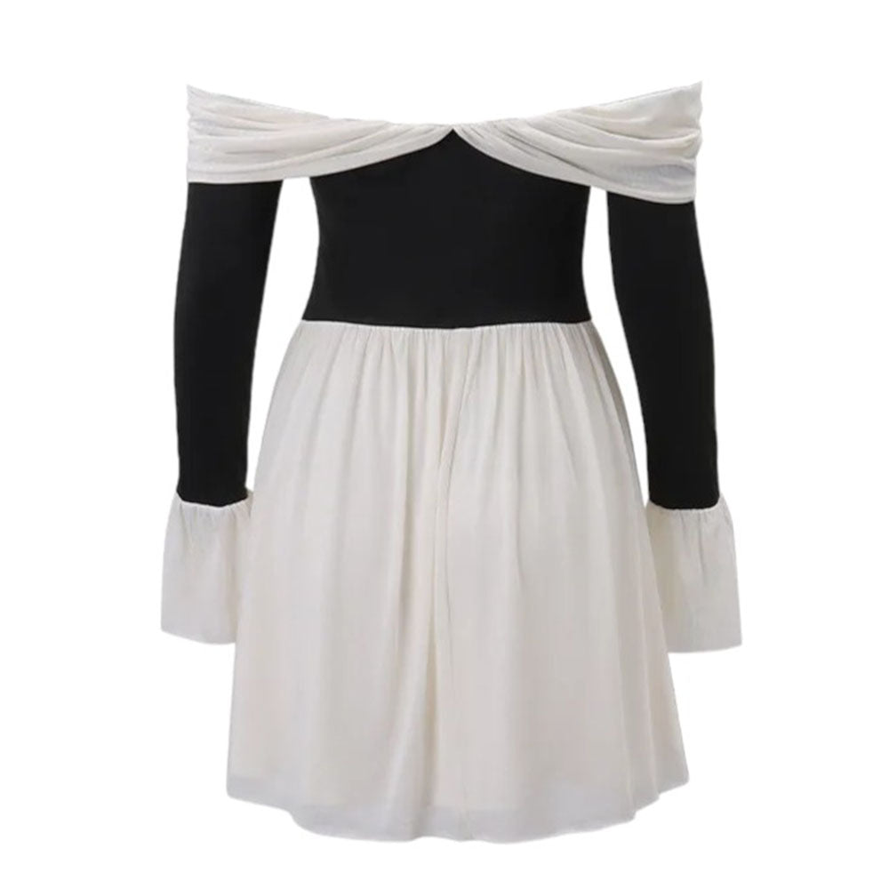VILZSTUDIOS Chic Bow Off Shoulder Dress product image