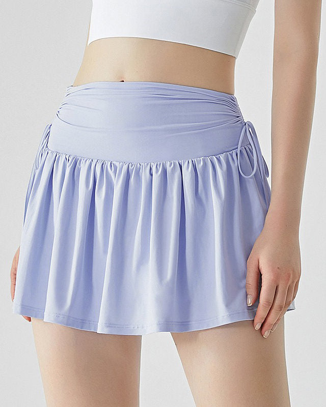 VILZSTUDIOS Chic lavender tennis skirt with decorative bows
