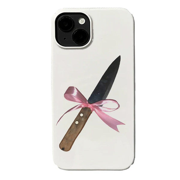 VILZSTUDIOS Stylish Bowknot Knife iPhone Case design