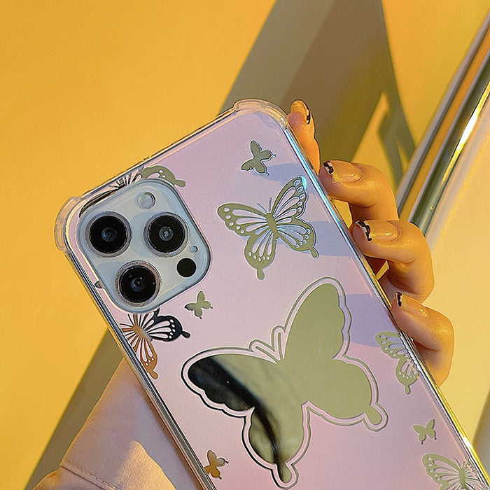 VILZSTUDIOS Pink butterfly phone case for stylish protection