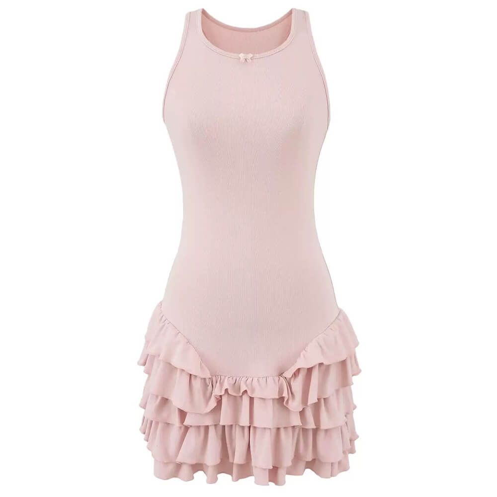 VILZSTUDIOS Stylish ruffle dress suitable for various occasions