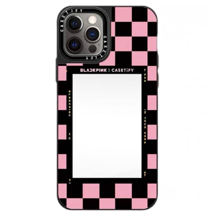 VILZSTUDIOS Trendy checkerboard phone case for protection