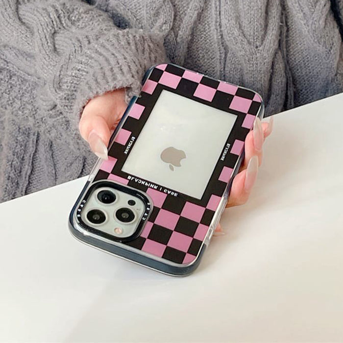 VILZSTUDIOS Trendy checkerboard phone case for protection