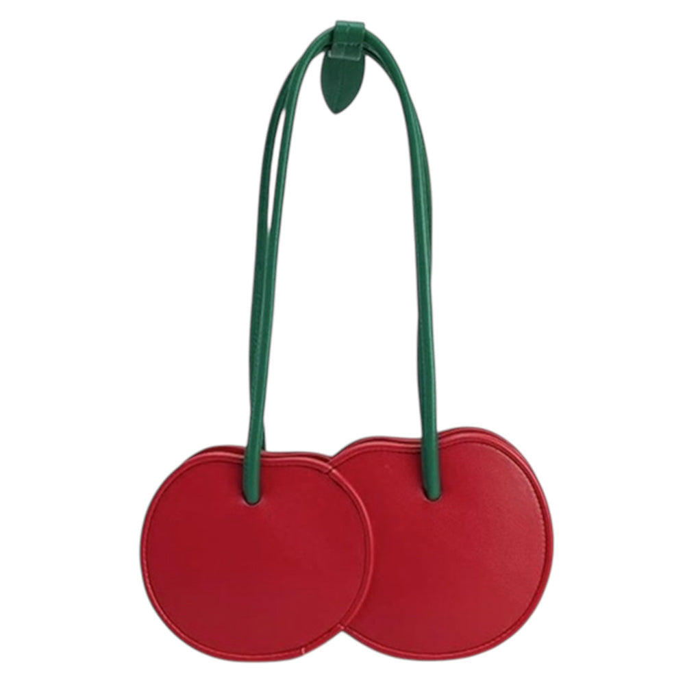 VILZSTUDIOS Stylish cherry-shaped bag with rhinestone details