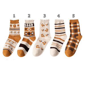 VILZSTUDIOS Stylish autumn socks for casual wear