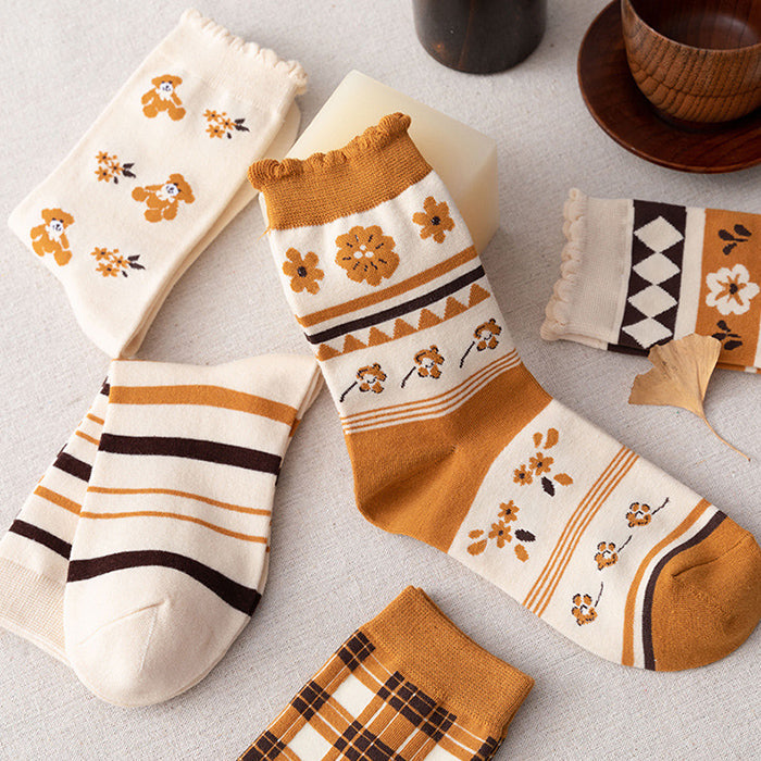 VILZSTUDIOS Stylish autumn socks for casual wear