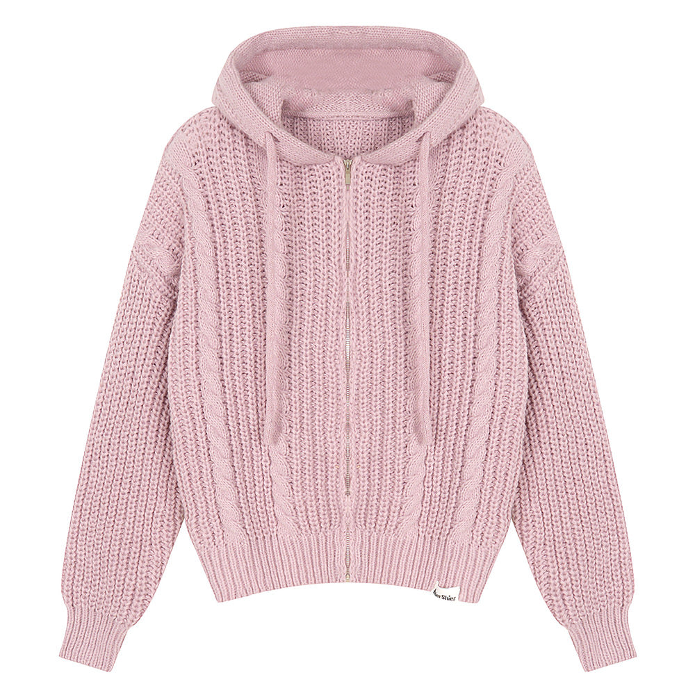 VILZSTUDIOS Cozy knit hoodie from VILZSTUDIOS