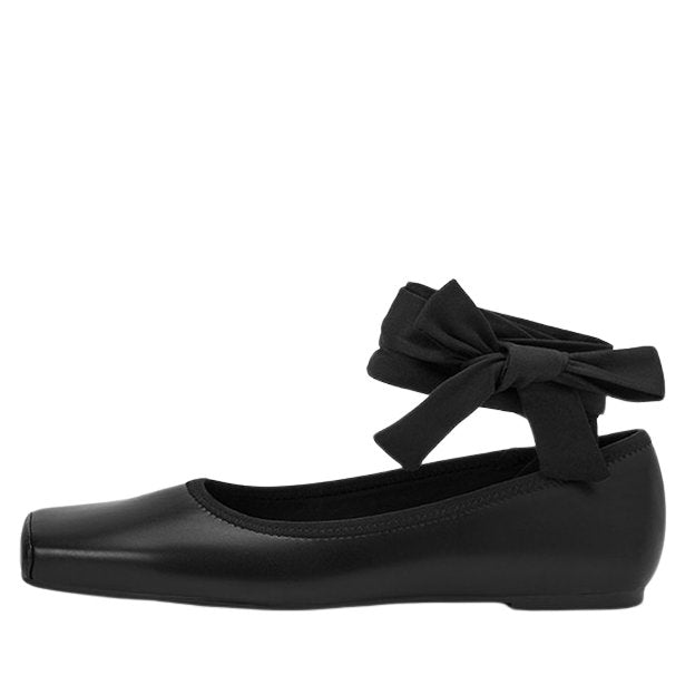 VILZSTUDIOS Chic Cross-Strap Ballet Flats