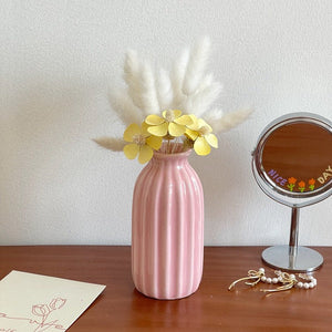 VILZSTUDIOS Chic pastel flower vase for home decor