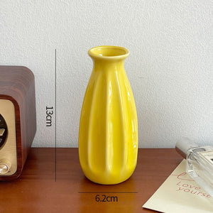 VILZSTUDIOS Chic pastel flower vase for home decor