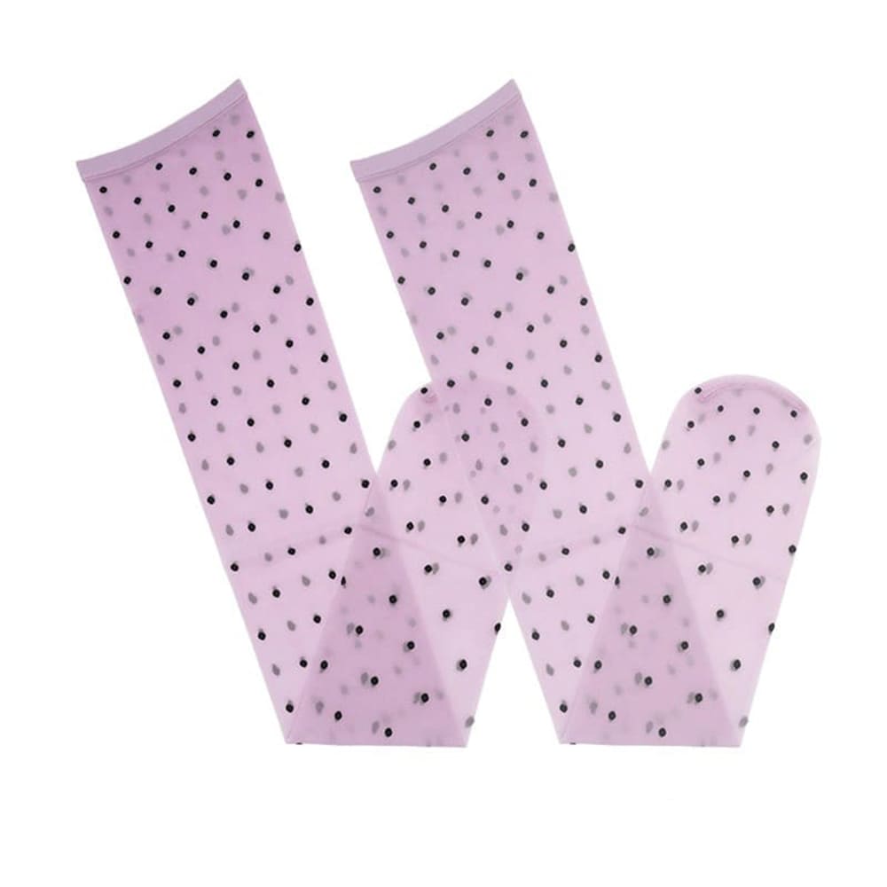 VILZSTUDIOS Chic over-the-knee stockings with polka dots