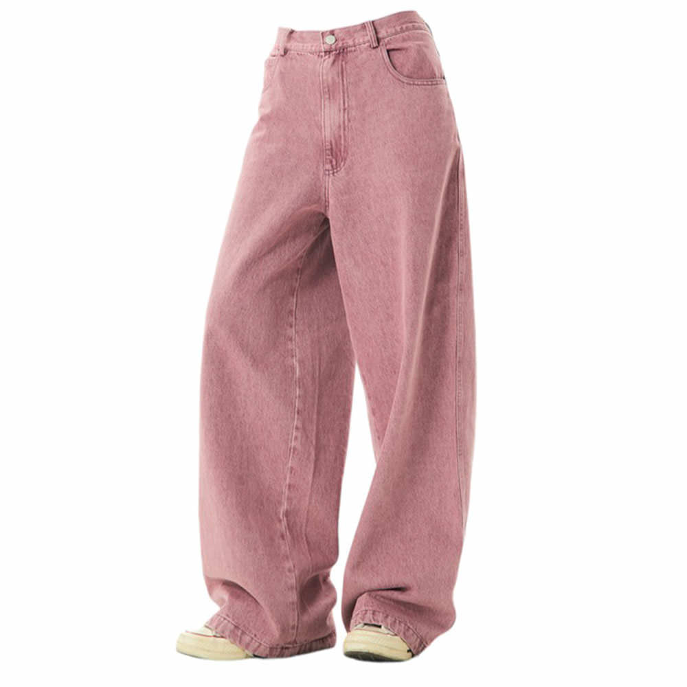 VILZSTUDIOS Chic loose fit jeans in dusty pink
