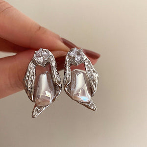 VILZSTUDIOS Elegant pearl earrings for fashionable outfits