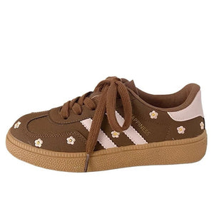 VILZSTUDIOS Floral embroidered sneakers from VILZSTUDIOS