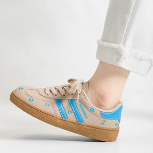VILZSTUDIOS Floral embroidered sneakers from VILZSTUDIOS