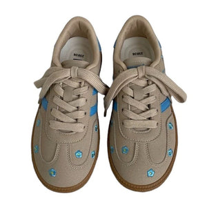 VILZSTUDIOS Floral embroidered sneakers from VILZSTUDIOS