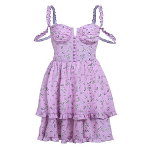 VILZSTUDIOS Floral mini dress from VILZSTUDIOS
