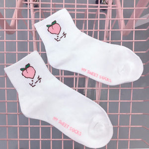 VILZSTUDIOS Socks featuring a playful fruit design